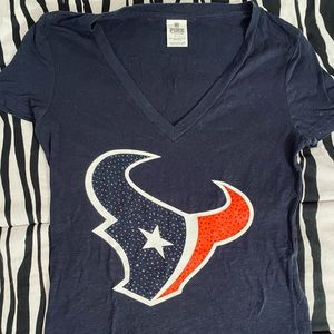 Victoria's secret Pink Houston Texans short sleeve top